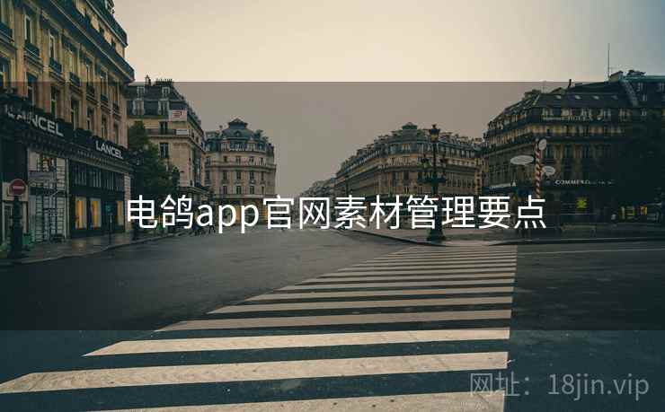 电鸽app官网素材管理要点