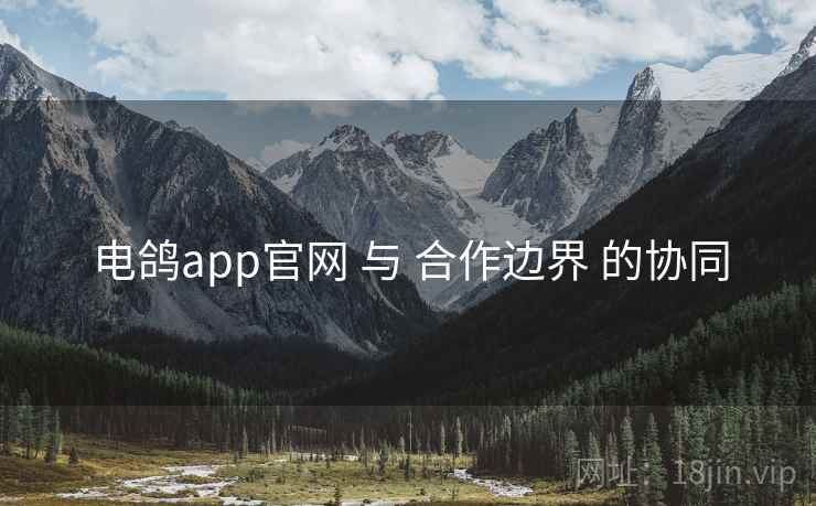 电鸽app官网 与 合作边界 的协同