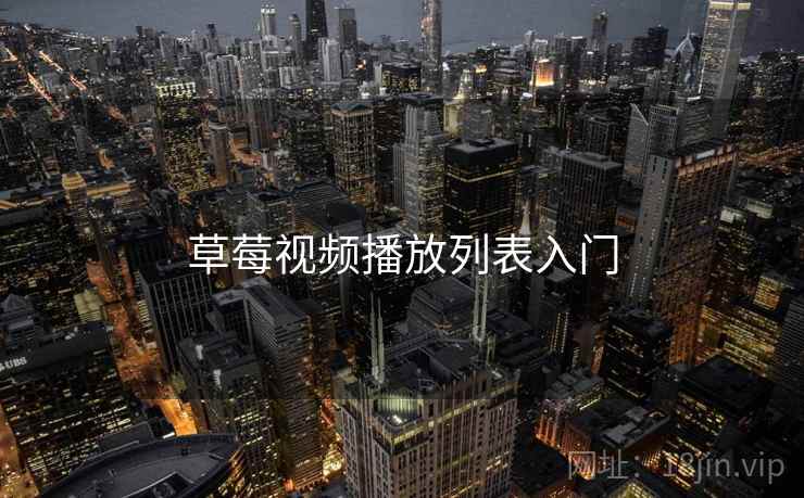 草莓视频播放列表入门