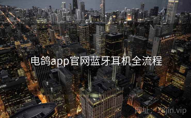 电鸽app官网蓝牙耳机全流程