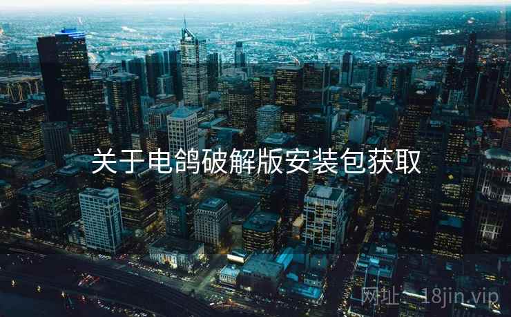 关于电鸽破解版安装包获取