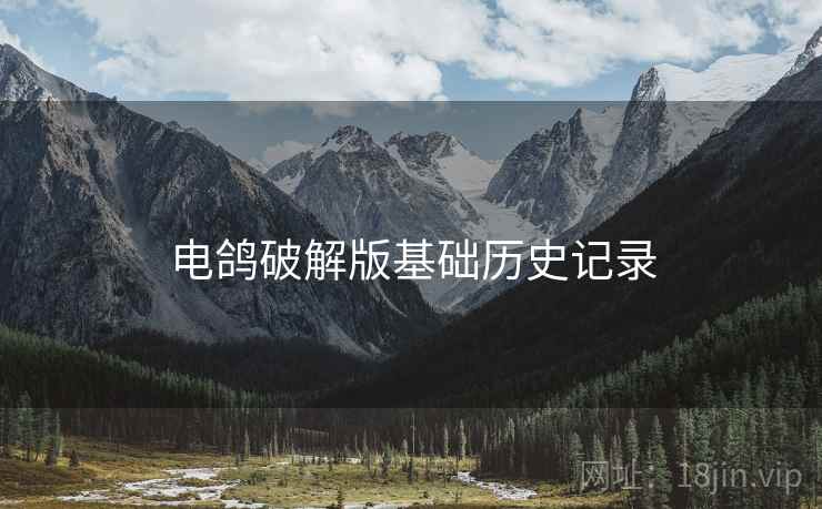 电鸽破解版基础历史记录