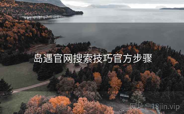 岛遇官网搜索技巧官方步骤