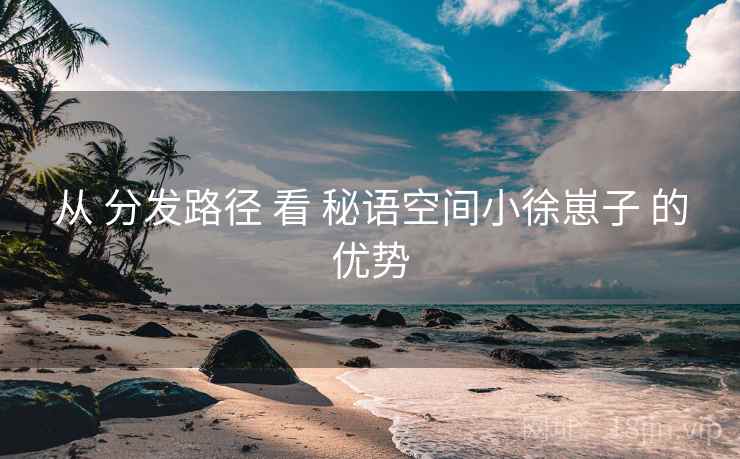 从 分发路径 看 秘语空间小徐崽子 的优势