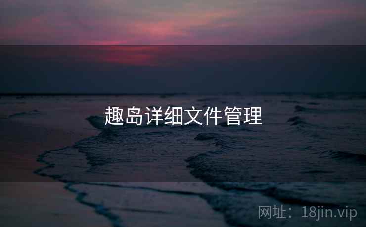 趣岛详细文件管理