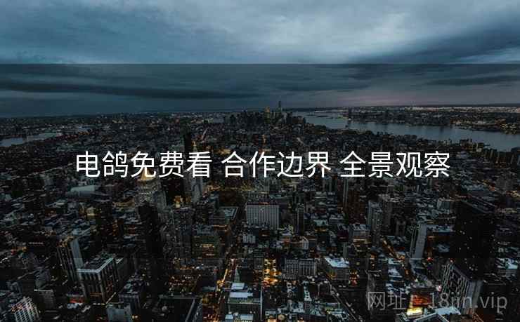 电鸽免费看 合作边界 全景观察